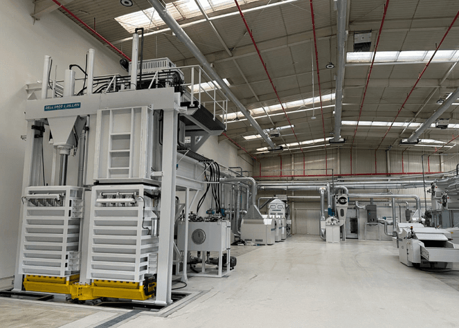 The Textile Recycling Production Line Is Operational